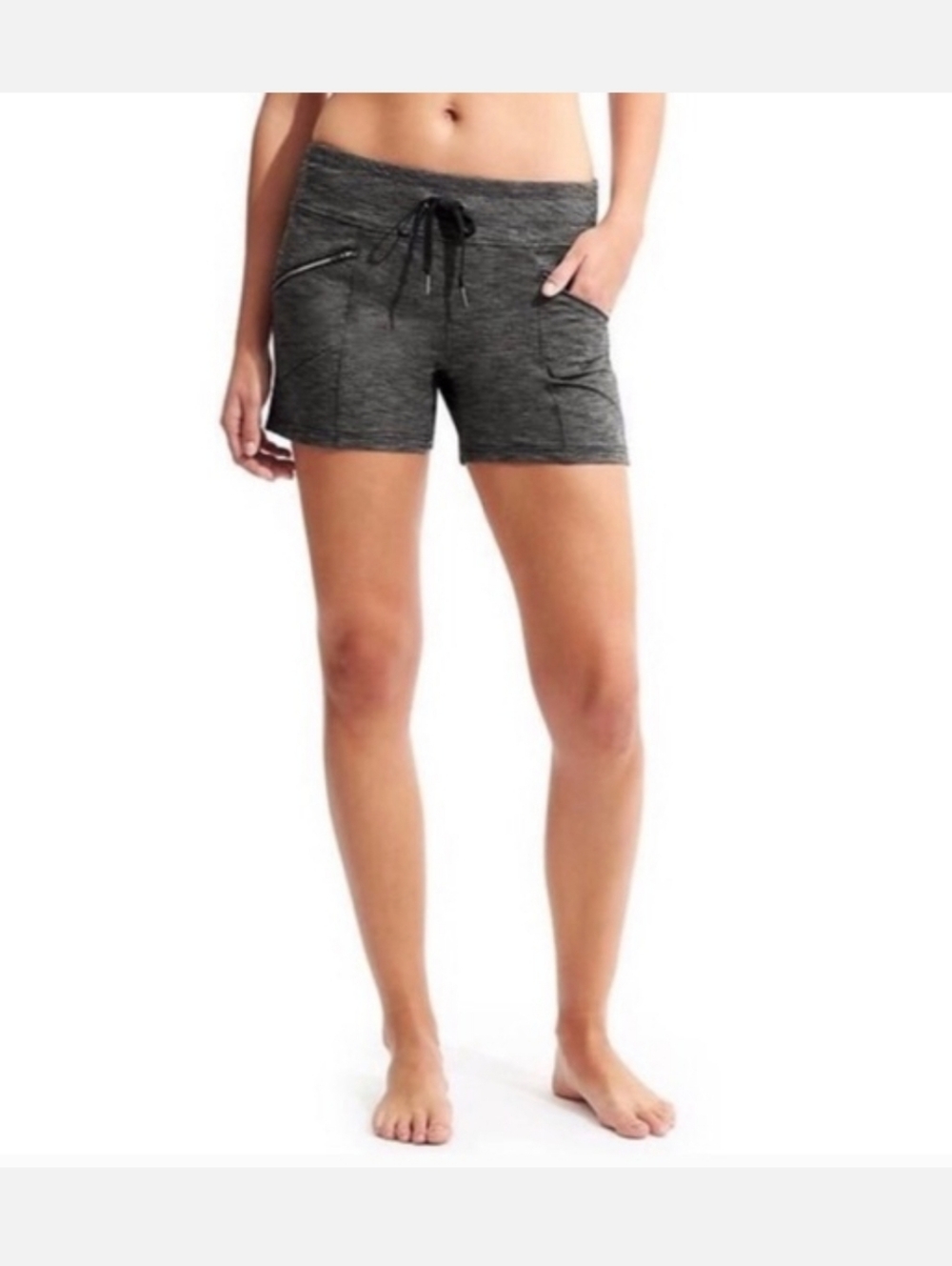 Title Nine Metro Slouch Shorts Gray Size XL